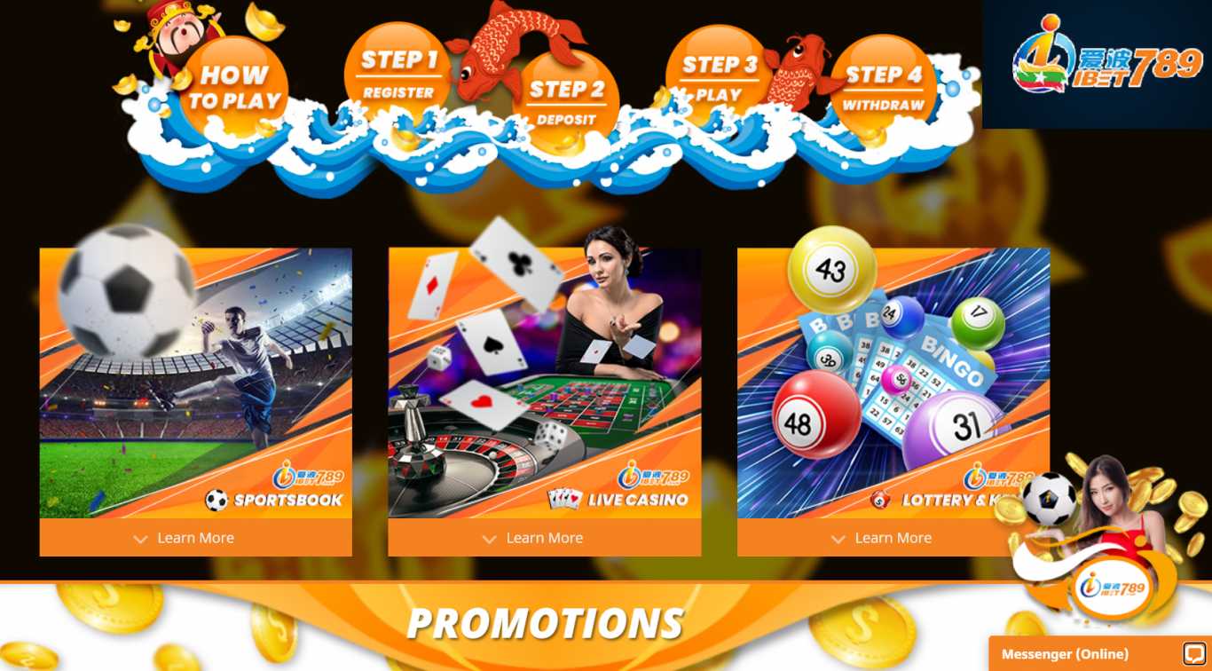 Software and iBet789 casino games variety